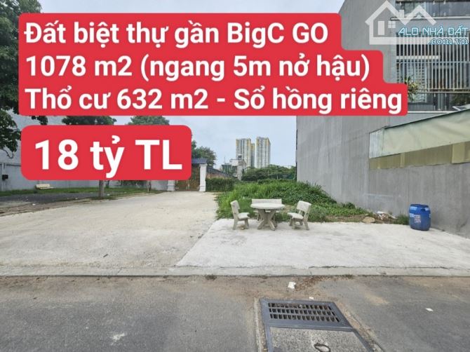 🆘 Đất Biệt Thự gần BigC GO kế Quốc Lộ 1K, P. Đông Hòa, Tp Dĩ An