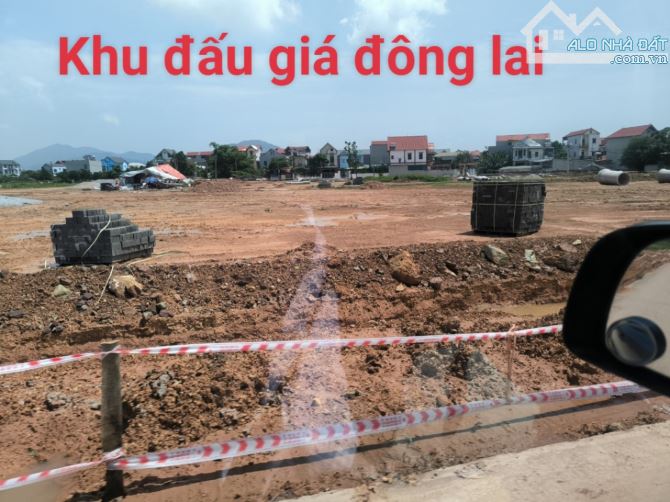 Giá hơn tỷ dt 60 m fun thổ cư lo đất chuẩn bị đón dự án khu đấu giá đông lai - 2