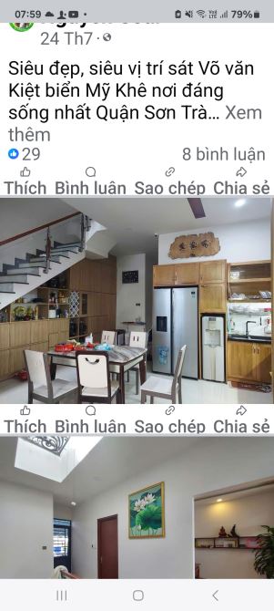 Bình Hòa, Cẩm Lệ, 70m2,3 tầng, giá chào 4,2 tỷ. - 3