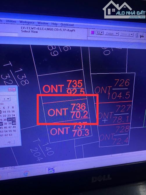 Bán Đất Thị trấn Chờ - Yên Phong Bắc Ninh Oto 50m,cách ngã tư chờ 500m,Mt = 5,8m giá 1.2ty