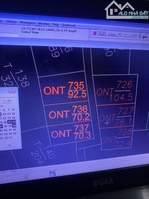 Bán Đất Thị trấn Chờ - Yên Phong Bắc Ninh Oto 50m,cách ngã tư chờ 500m,Mt = 5,8m giá 1.2ty - 1
