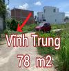 Bán đất Vĩnh Trung, Nha Trang cách đường 23- 10 chỉ 350m. Khu dân cư đông đúc.  - đường bê