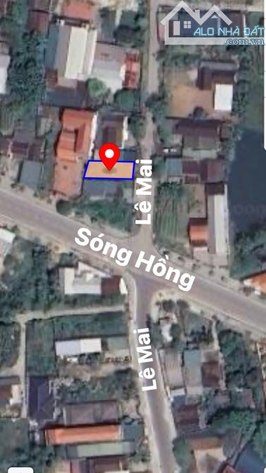 🤝 Đất mặt tiền đường Lê Mai, Thuỷ Châu, Hương Thuỷ. Cạnh Sóng Hồng.  • Dt đất: 120 m2