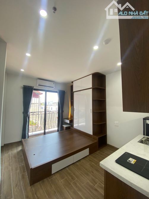 Cho Thuê CCMN 639 Hoàng Hoa Thám  Ba Đình 30m2 Studio Full Nội Thất ,Thang Máy Ban Công - 10