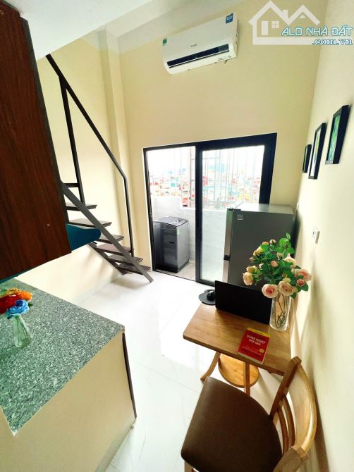 Cho Thuê CCMN Phòng Studio 30m2 Gác Xép Ngõ 22 Trung Tả Đống Đa, Full Nội Thất , Thang Máy - 11