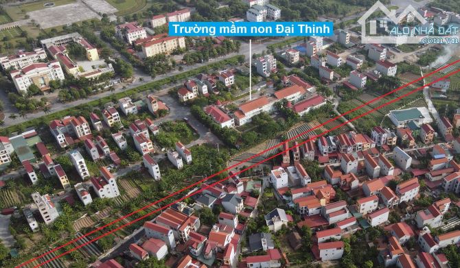 Bán đất khu hành chính huyện Mê Linh,băng 3,dt nhỏ giá mềm - 2