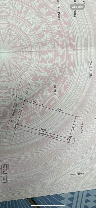 Bán thửa đất mặt ngõ trung tâm thành phố, hàng hiếm khó tìm