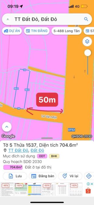 ‼️Bán gấp lô đất Cách biển 7km Lê Văn Một 705m2-3tỷ3 - 5