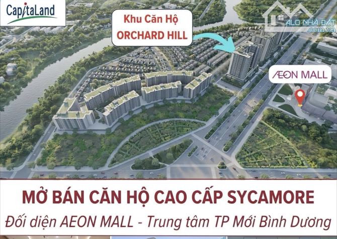 CĐT Capital Land ( Singapore )  mở bán căn hộ Orachard Hill nằm trong khu phức hợp Sycamor - 5