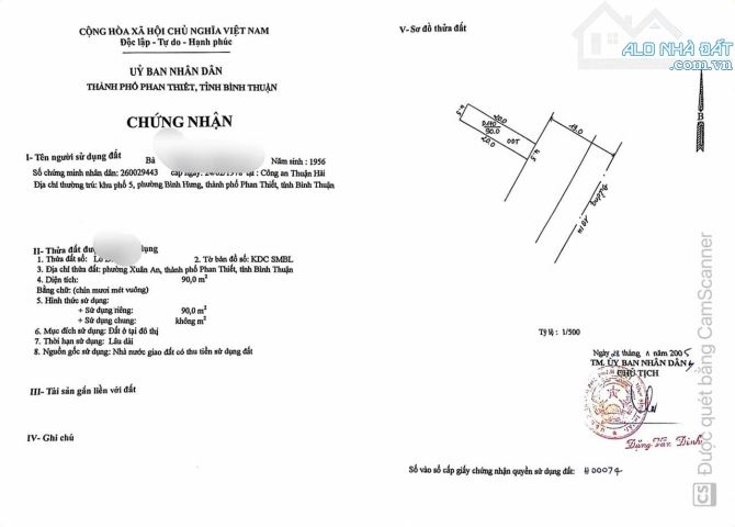 Cần bán căn nhà MT kinh doanh rộng đường 19/4, P. Xuân An, Tp. Phan Thiết - 6