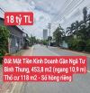 Đất Mặt Tiền Kinh Doanh Gần Ngã Tư Bình Thung ,P. Bình An, Tp. Dĩ An