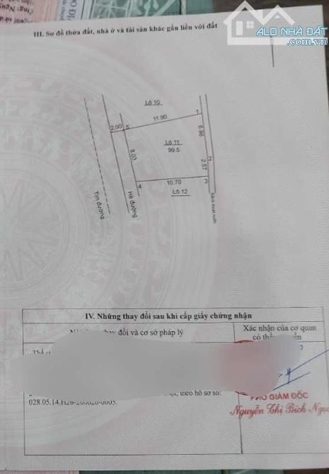 Chính Chủ Cần Bán Gấp Đất Đẹp Dành Cho Nhà Đầu Tư Trung Sơn Trầm Sơn Tâydiện Tích99.5 M2 .