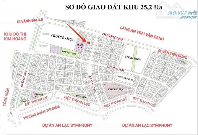 E bán nhanh lô 70m2 dịch vụ Vân Canh-Hoài Đức, giá mềm nhất thị trường, chủ thiện trí