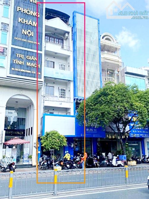 Cho thuê nhà 767 Lê Hồng Phong, Phường 12, Quận 10. 5 Tầng, DT 500m2, có Thang Máychỉ 60tr