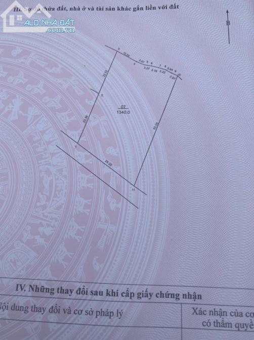 Thanh khoản lô đất 1340m có 400m thổ cư Xã Minh Phú, Huyện Sóc Sơn