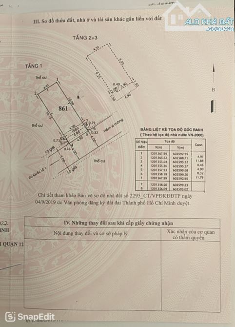 Nhà 3 tầng, shr hoàn công đủ. 59m2 nở hậu -HXH Vườn Lài  - 4,5 tỷ - 2