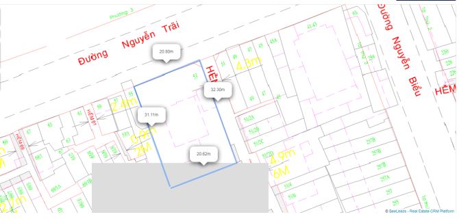 Cho thuê nhà mặt tiền 53 Nguyễn Trãi Quận 5, DT: 20x31m, KC: 4 lầu, giá : 500tr/ tháng - 3