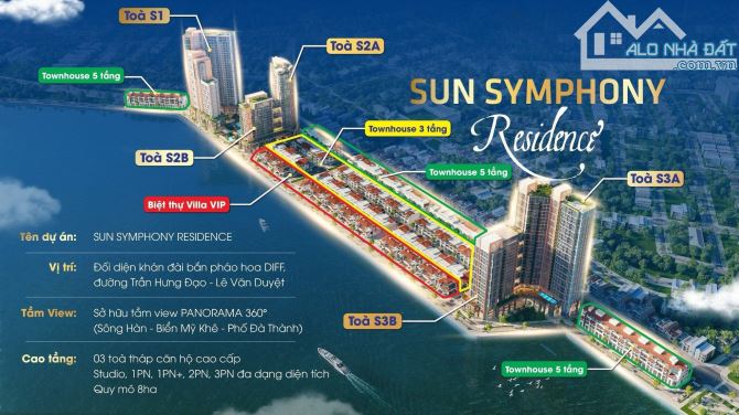 dự án căn hộ cao cấp sun symphone residence - 3