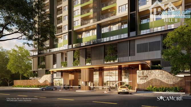 Căn hộ Orchard Hill 2PN2WC 93m2 chỉ 3tỷ900 Cho Thuê 22tr/tháng Sycamore Bình Dương - 5