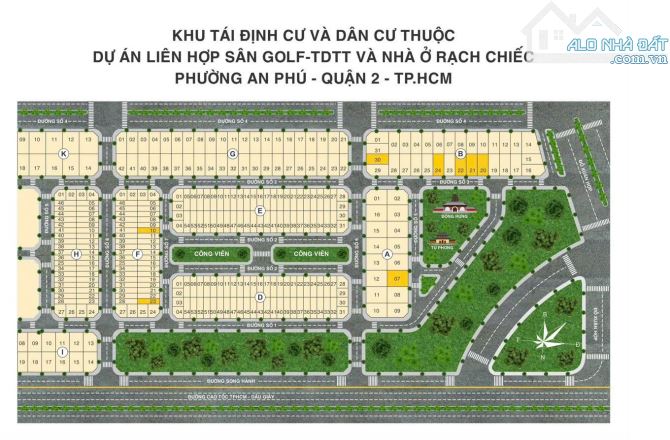 Bán nhà 3 lầu KDC Nam Rạch Chiếc liền kề khu The Global City, An Phú quận 2