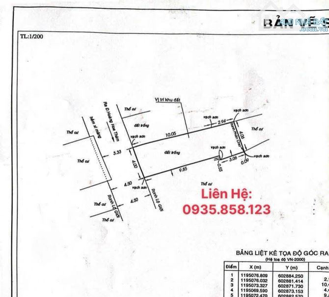 BÁN ĐẤT HOÀNG HOA THÁM -P7- BÌNH THẠNH