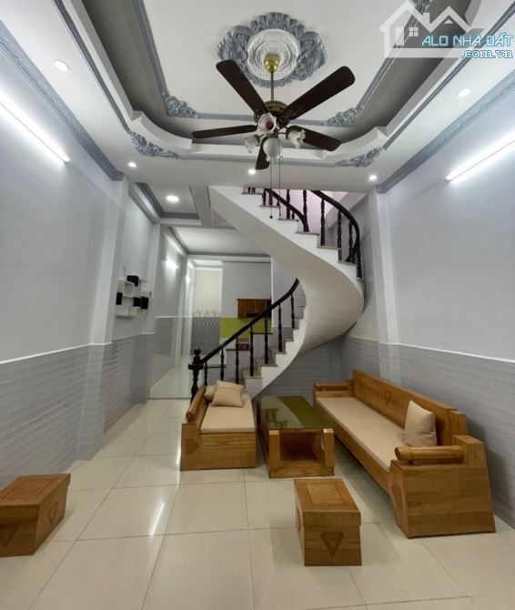 HẺM Ô TÔ-PHẠM VĂN CHIÊU-NGANG 4M-3 TẦNG-4PN-58M2-Ở NGAY-PHƯỜNG 14 GÒ VẤP-NHỈNH 5 TỶ TL - 1