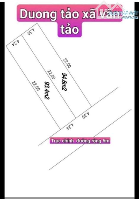 96m Trục chính kinh doanh Vân Tảo - Thường Tín giá đầu tư - 1