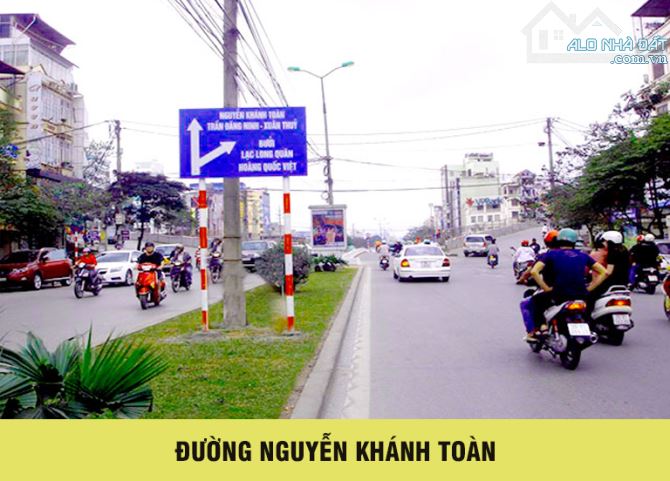 Vị trí đắc địa ! Bán nhà phố Nguyễn Khánh Toàn 80m2*4T, MT 5m,kinh doanh,giá 10 tỷ - 1