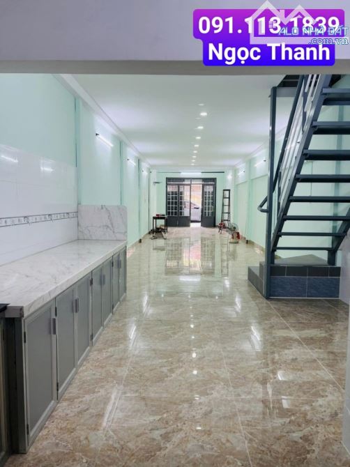 $ Cho Thuê Nhà Đẹp- đường 30/4, quận Tân Phú. 5m x 20m, trệt trống, có lửng. Chỉ 13Tr $ - 1