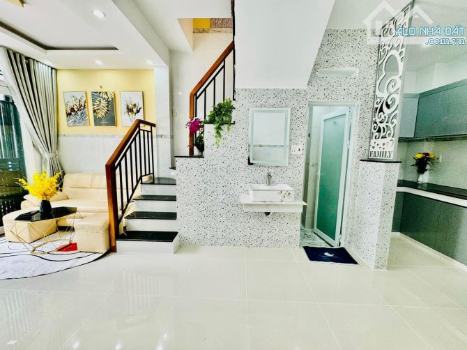 nhà 2 tầng hẻm ô tô bùi quang là gò vấp ngang 4m nhỉnh 3 tỷ bán nhanh - 2