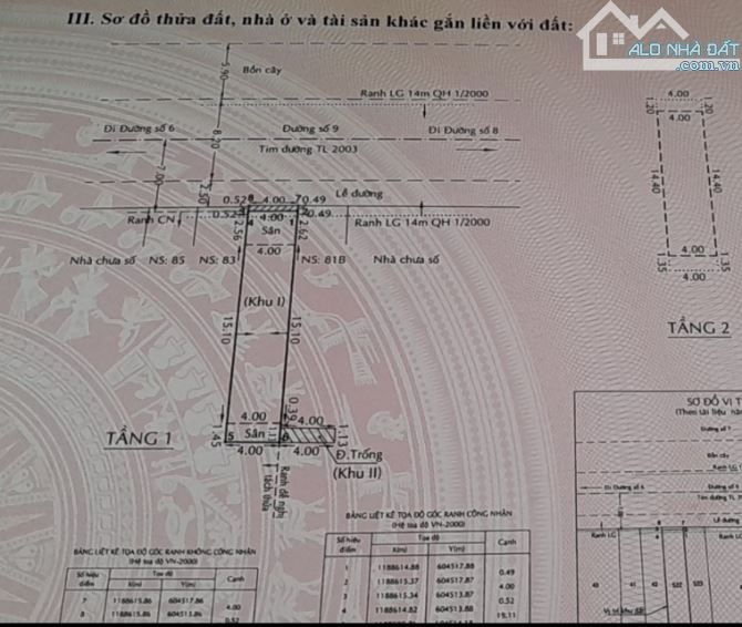 bán nhà 4 x 20 và 5 x 18 đường đôi số 7 & 9 . p tân kiểng . Q7 - 3