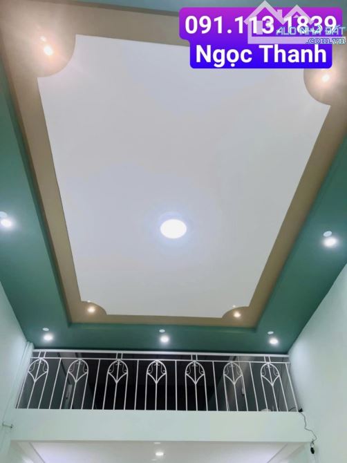 $ Cho Thuê Nhà Đẹp- đường 30/4, quận Tân Phú. 5m x 20m, trệt trống, có lửng. Chỉ 13Tr $ - 4