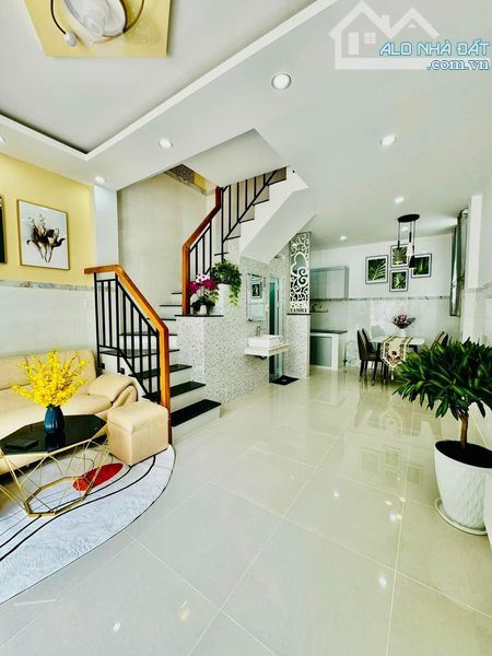 nhà 2 tầng hẻm ô tô bùi quang là gò vấp ngang 4m nhỉnh 3 tỷ bán nhanh - 4