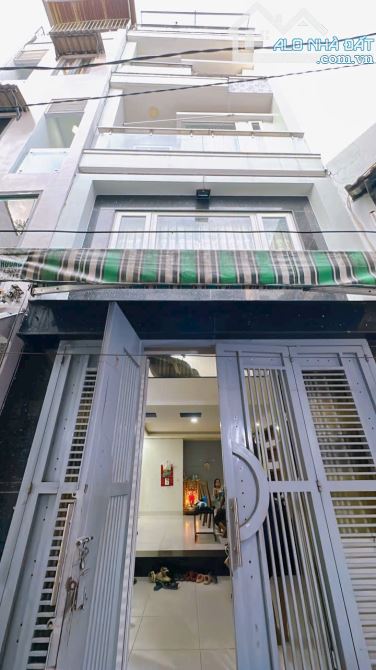 SIÊU PHẨM 5 TẦNG 50M2 GIÁ RẺ CÁCH XE  HƠI 3 CĂN CHỈ 10 MÉT KHAI THÁC 25TR/TH