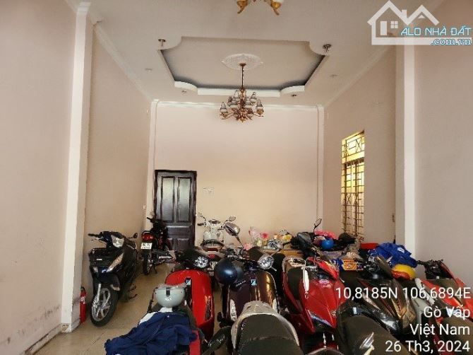 MẶT TIỀN LÊ QUANG ĐỊNH P1 GÒ VẤP 140M2 NGANG TO 5.5M KD SIÊU ĐỈNH CHỈ 170TR M2 - 1