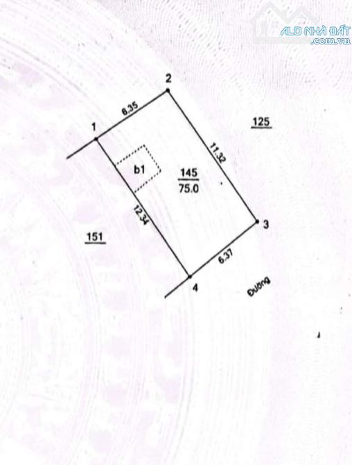 Bán lô đất duy nhất còn sót tại Xã Đàn - DT 75m2 MT 6,5m - 16 tỷ