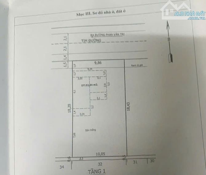 NGANG 10M X 19M THUỘC KHU K26 CÁN BỘ PHƯỜNG 17 QUẬN GÒ VẤP