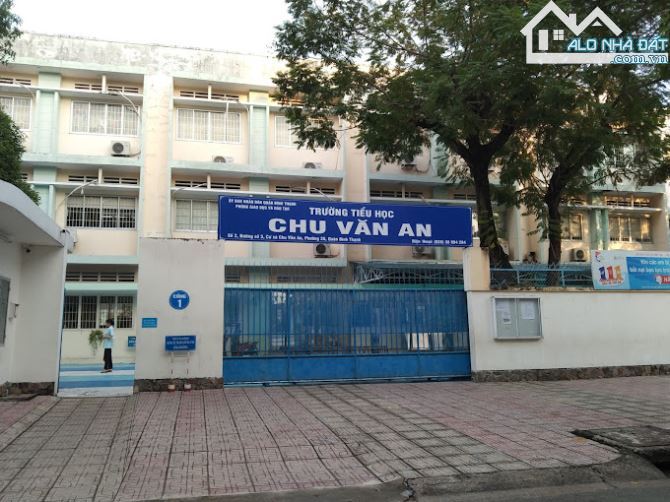 Đối Diện Trường Học Chu Văn An! Bán Nhà 4 Tầng (3.6x12m) Đường 12m Có Lề, MTKD Đa Ngề - 1