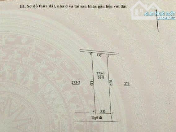 vợ chồng em bán 59.9 m2 đất sổ đỏ tại Vân Lũng, An Khánh, Hoài Đức, Hà Nội. - 1