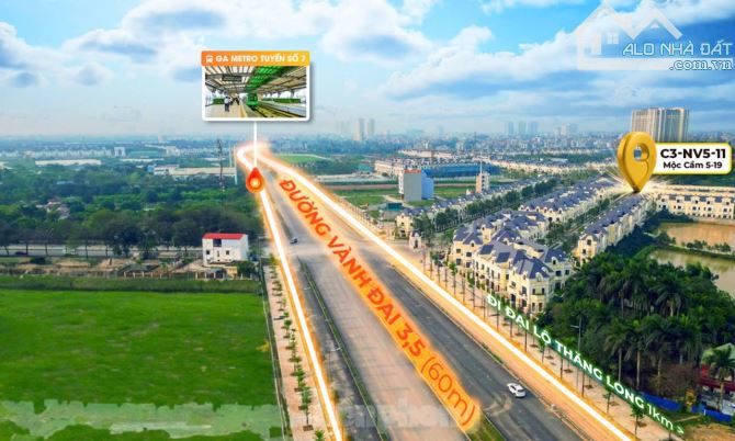 BÁN CĂN GÓC BIỆT THỰ CÓ HẦM, DT SỬ DỤNG HƠN 500M2 SỬ CÁCH VÀNH ĐAI 3.5 chỉ 200m GIÁ ĐT - 2