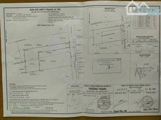 Bán đất Vườn Lài, An Phú Đông. Quận 12 - 2