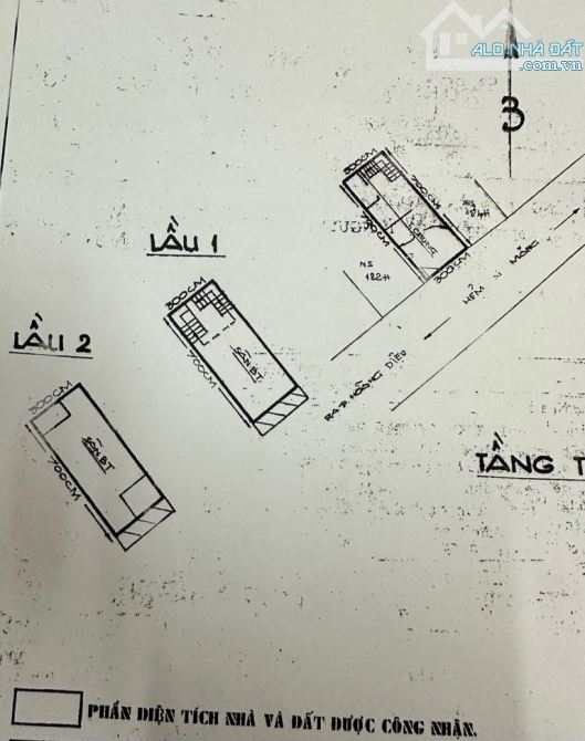 Hẻm xe hơi cách mặt tiền 15 m Hoàng diệu Q4  Ngang 3x 7 m chỉ 4 tỷ - 3