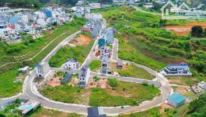 🏞⛺️🏡 ĐẤT KQH ĐÀ LẠT PARADISE AN SƠN - 75M2 - MDXD 90% - 4 TẦNG - ĐƯỜNG OTO QUAY ĐẦU