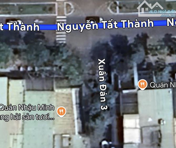 2 mặt tiền Nguyễn tất thành và Xuân Đán 3