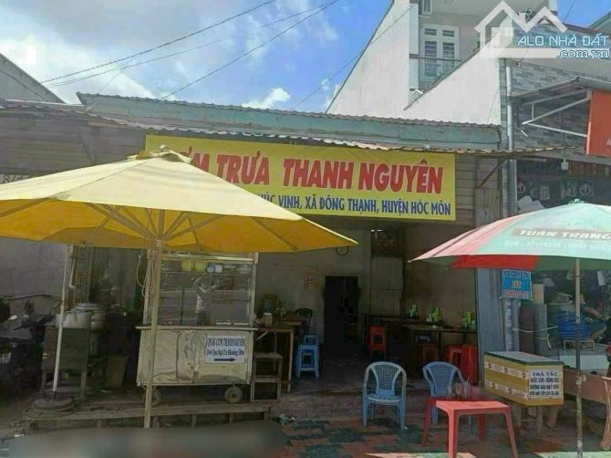 BÁN ĐẤT MẶT TIỀN ĐẶNG THÚC VỊNH, HÓC MÔN - VỊ TRÍ ĐẸP GÓC NGÃ 4 HUỲNH THỊ NA. - 1