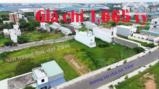 Mới Dọn Cỏ Sạch Sẽ, Bán Gấp 130m2 đường Tỉnh Lộ 10, Mặt Tiền Ô Tô 14m, Sổ Hồng