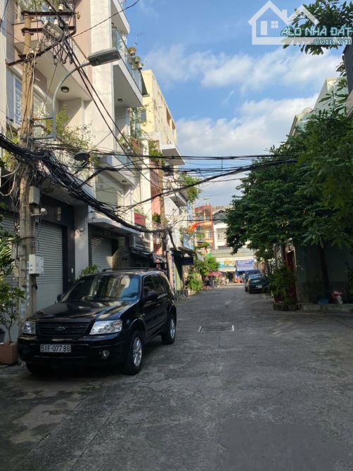 Nhà 5,9x15m, 1T2L Hẻm xe hơi 6m sát Mặt tiền Nguyễn văn đậu. Chỉ 10 tỉ TL