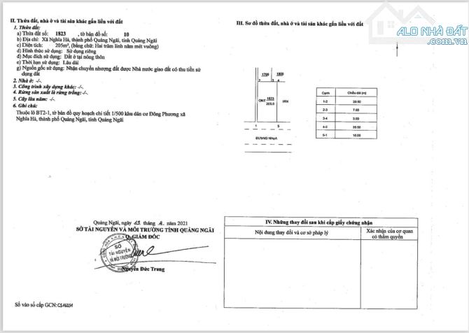 Bán biệt thự khu dân cư An Lộc Phát chính chủ, 205m2 mặt tiền Sông hướng Nam giá 2 tỷ tl