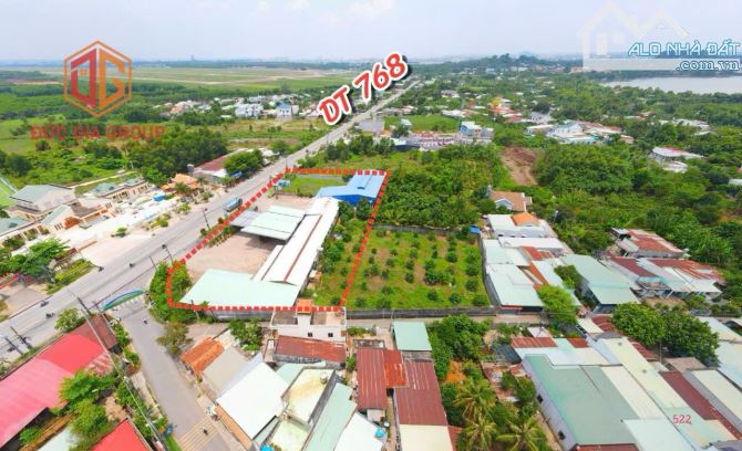 Bán cây xăng 4369m2 mặt tiền đường DT-768, xã Bình Hòa đang cho thuê 1.5 tỷ/năm giá 70 tỷ - 1