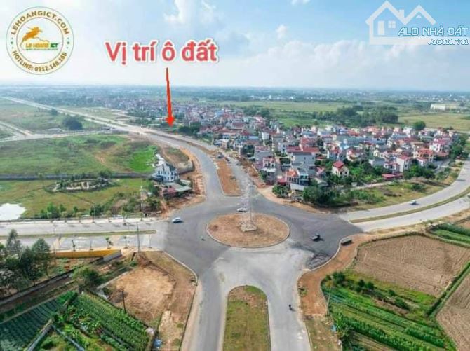 Siêu phẩm đat kim cương dg đôi nằm giữa 3 cụm Kcn nội bài cn2 cn3 - 2